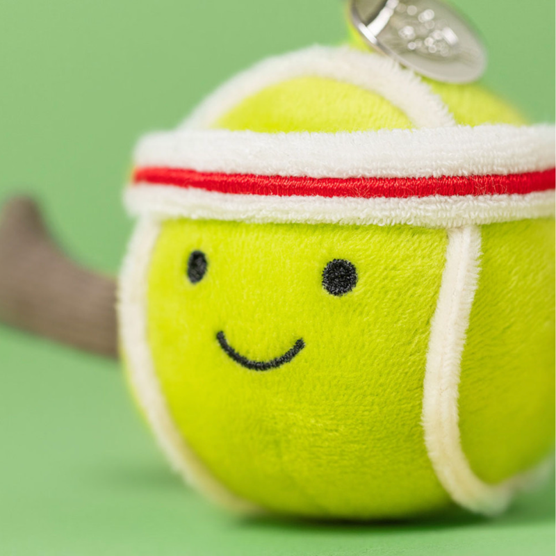 Sports Tennis Bag Charm