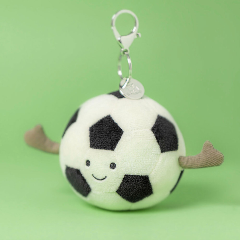 Sports Soccer Bag Charm