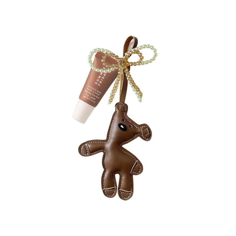 Brown Bear Bag Charm