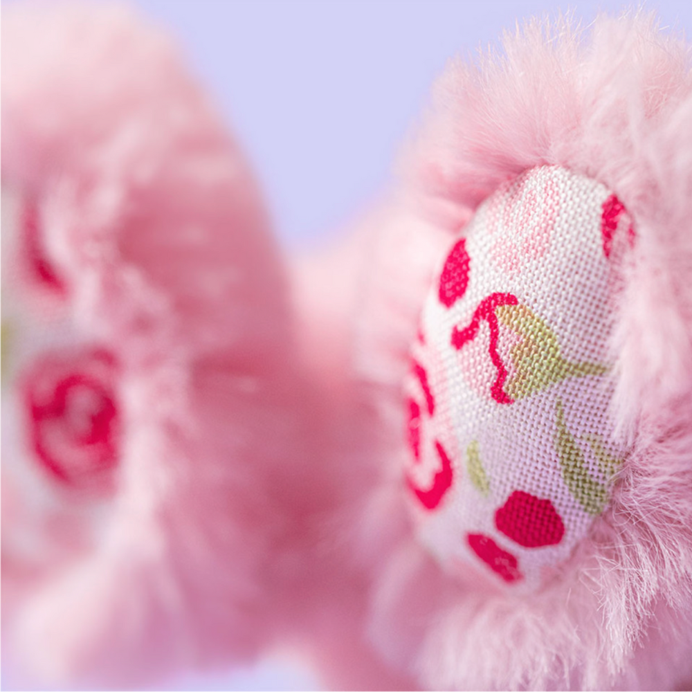 Blushkin Blossom Bunny Bag Charm