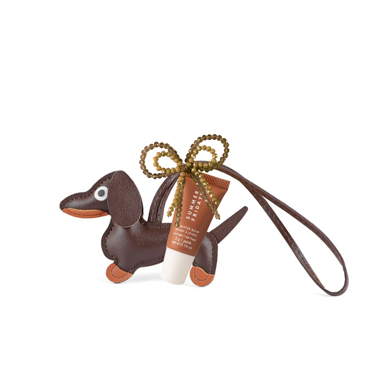 Dachshund Keychain Cafe