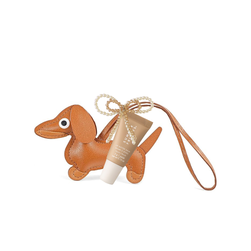 Dachshund Keychain Cafe Claro