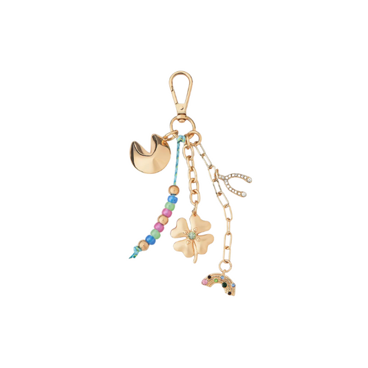 Wishbone Clover Bag Charm