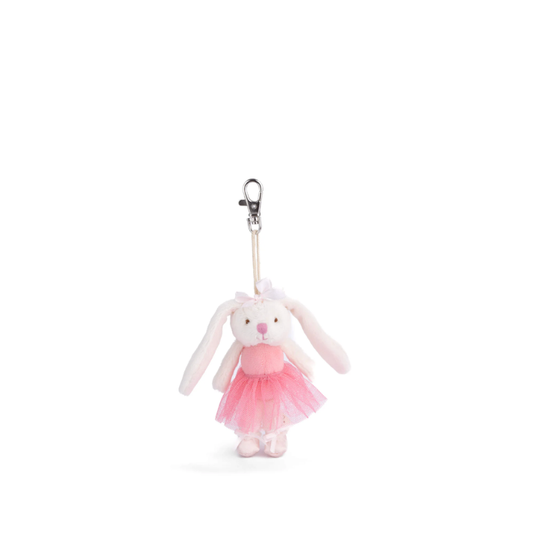 Jayleen Bag Charm - Floral Pink