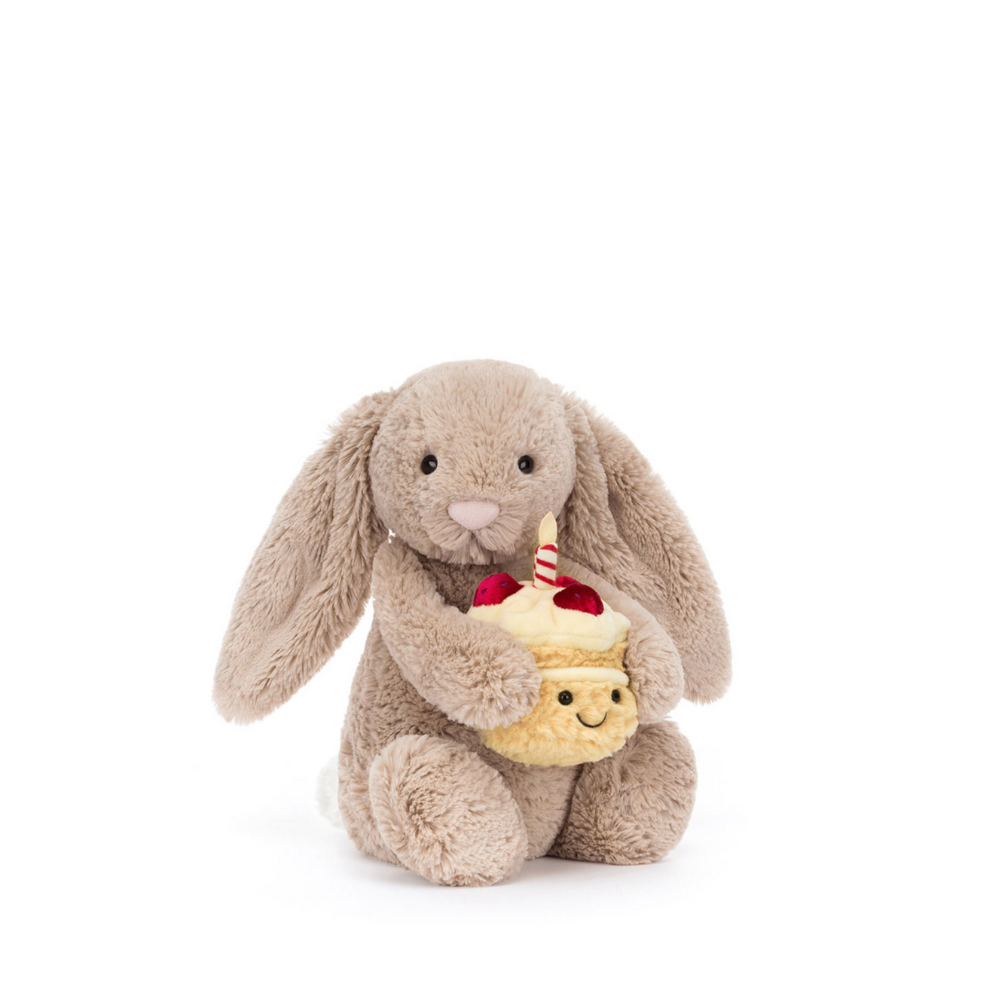Bashful Beige Bunny 'Birthday'