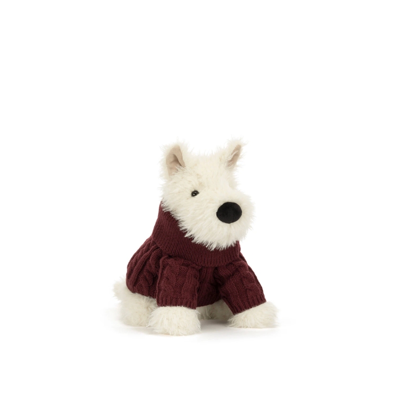 Munro Scottie Dog 'Winter Jumper'