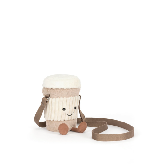 Amuseables Perkle Coffee Shoulder Bag