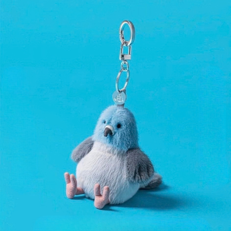 EXCLUSIVE Strutton Pigeon Key Chain Bag Charm