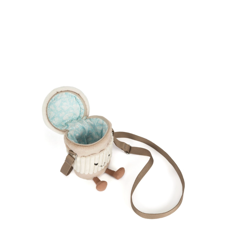 Amuseables Perkle Coffee Shoulder Bag