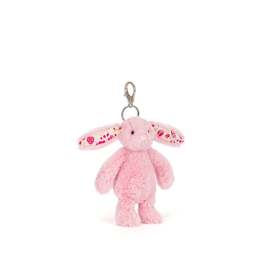 Blushkin Blossom Bunny Bag Charm
