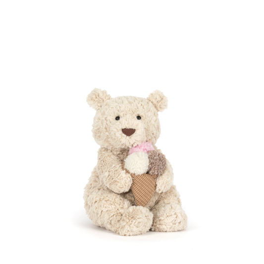 Oatus Bear with Ice Cream