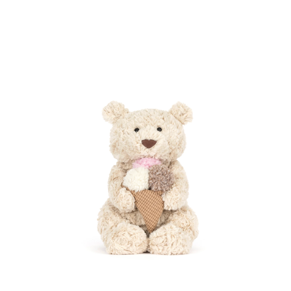 Oatus Bear with Ice Cream