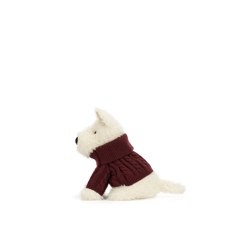 Munro Scottie Dog 'Winter Jumper'