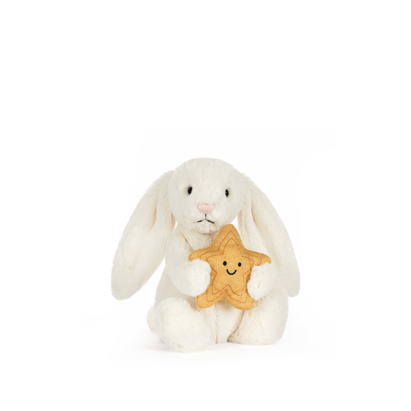 Cream Bunny with Star